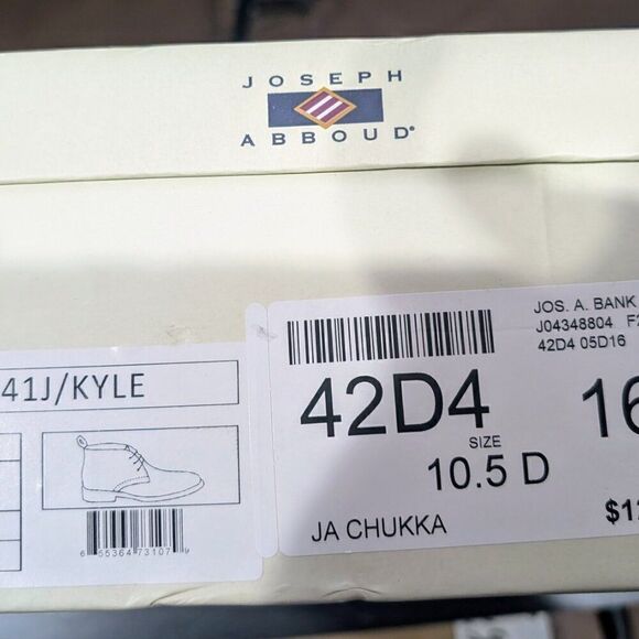 BNWT Joseph Abboud Chelsea Boot 42d4 - Picture 2 of 9